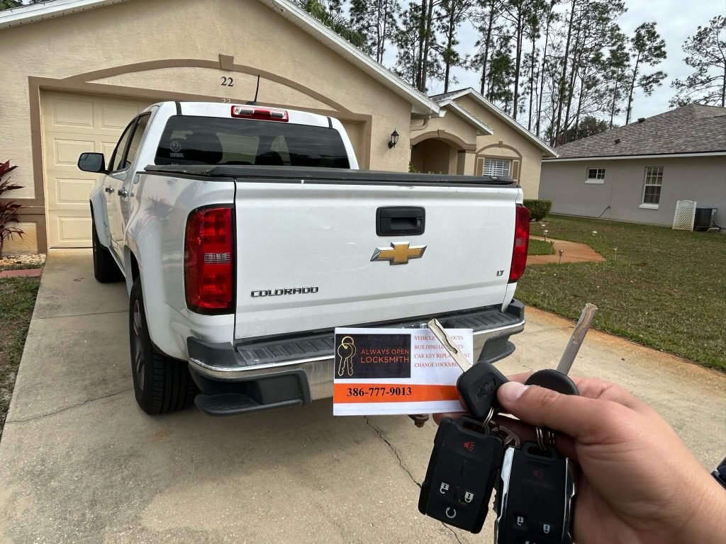 Chevy Colorado duplicate key